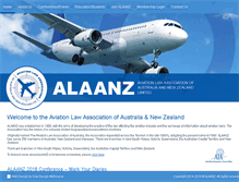 Tablet Screenshot of alaanz.org